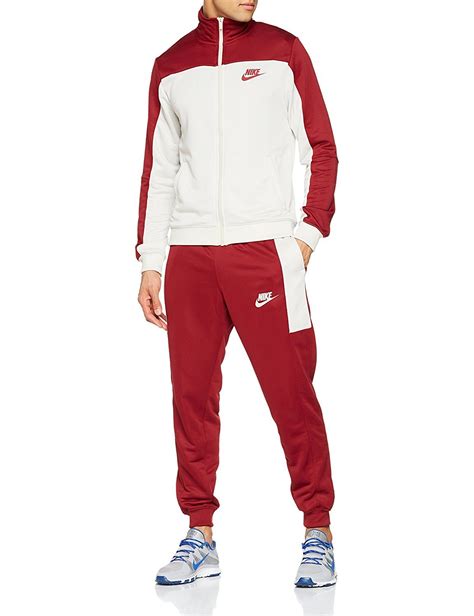 nike trainingsanzug rot weiß|nike herren trainingsanzug.